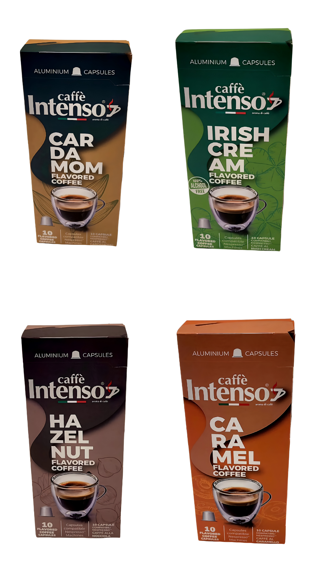 Intenso Cardamom Flavoured Coffee Capsules - 10 Capsules