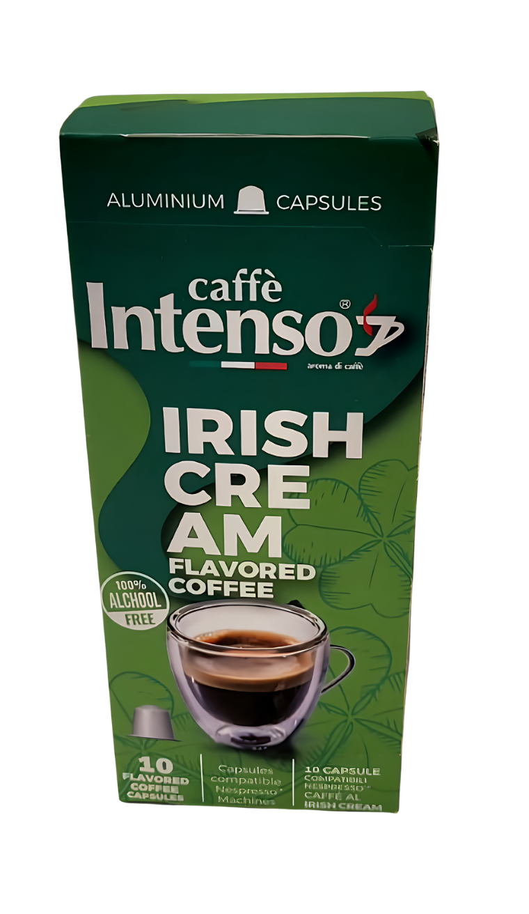 Intenso Irish Cream Flavoured Coffee Capsules - 10 Capsules