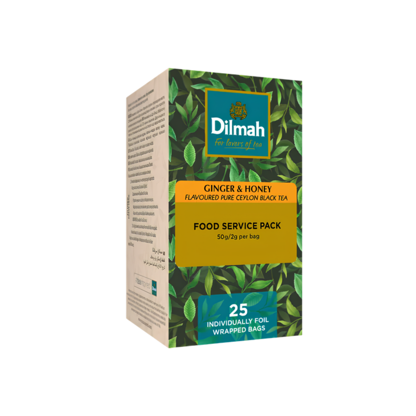 Dilmah Ginger and Honey – 25 Teabags (per pack)