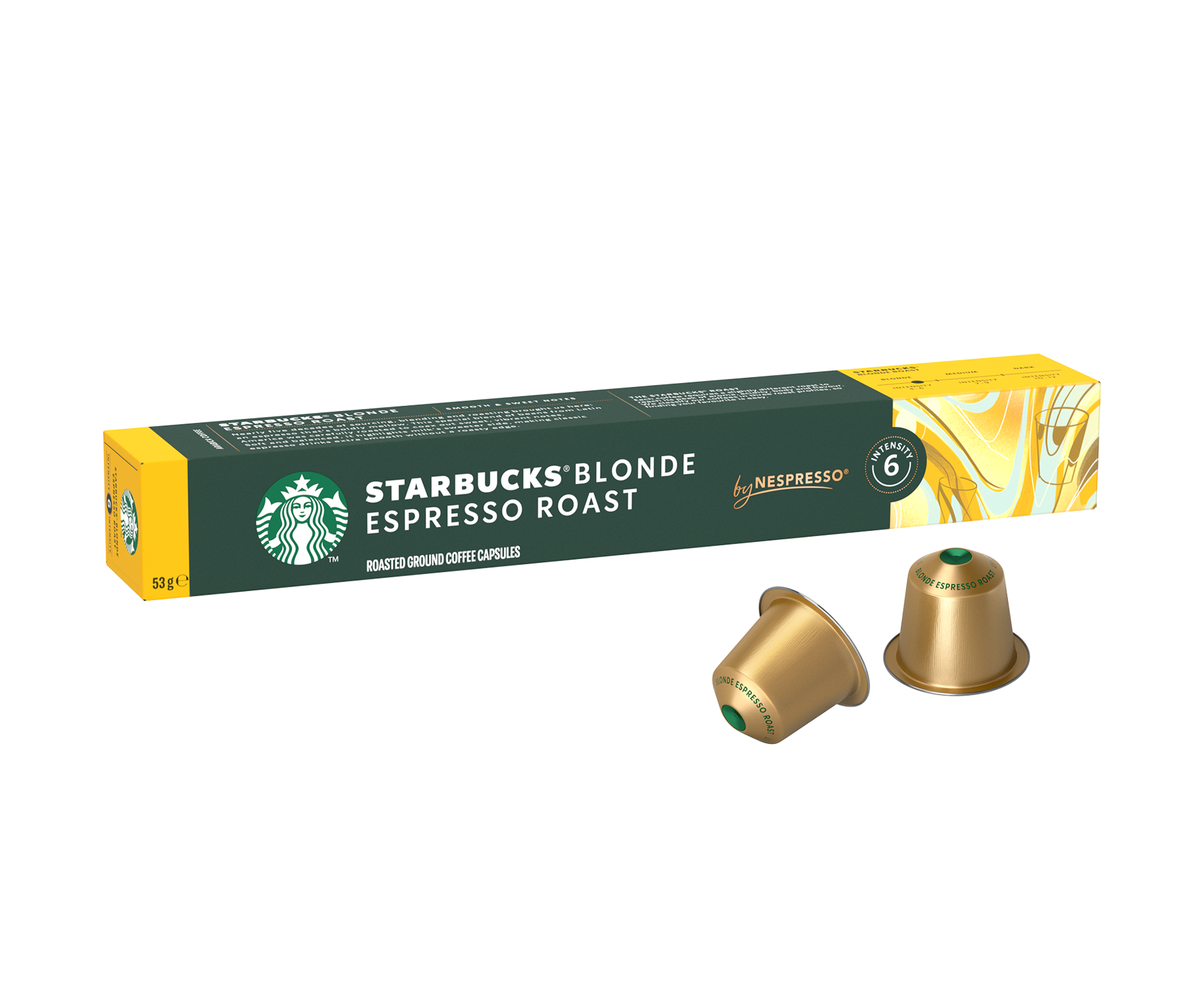 Starbucks Blonde Espresso Roast
by Nespresso
