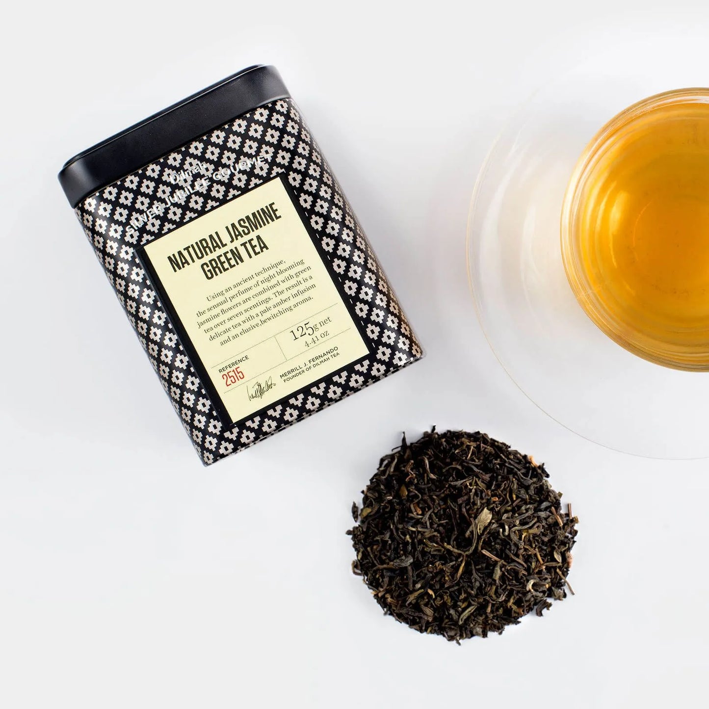 Dilmah Silver Jubilee Natural Jasmine Green Tea